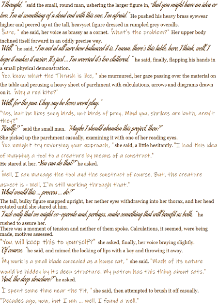 A discussion.